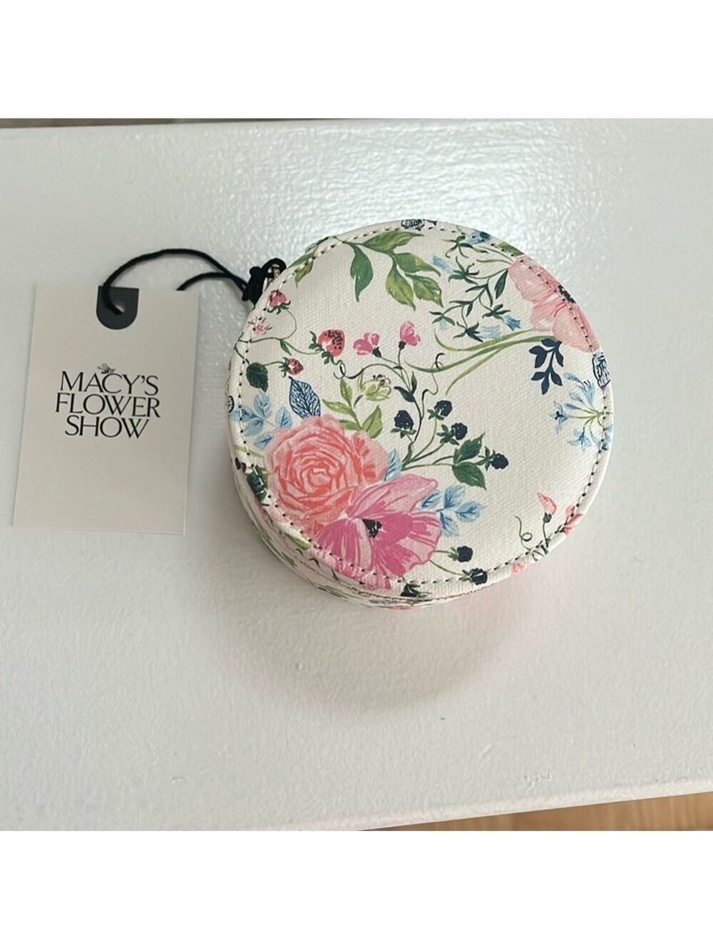 Flower Show Round jewelry box